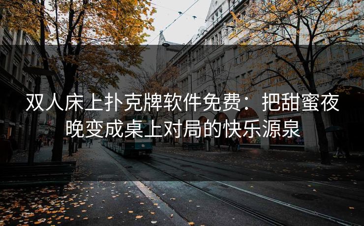 双人床上扑克牌软件免费：把甜蜜夜晚变成桌上对局的快乐源泉